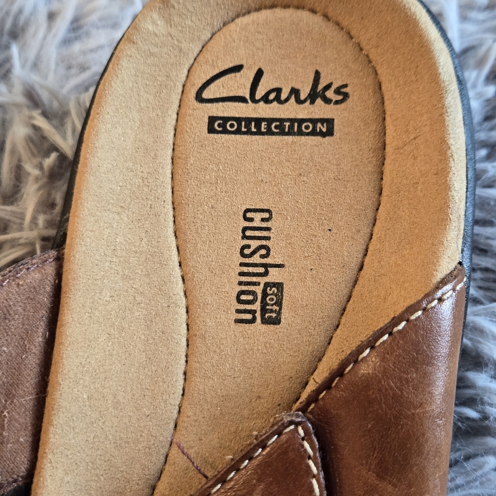 Clark Collection Soft Cusion Leisa Higley Sandals Size 12 - Picture 2 of 14
